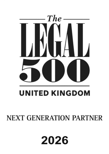 The Legal 500 United Kingdom 2026: Next Generation Partner